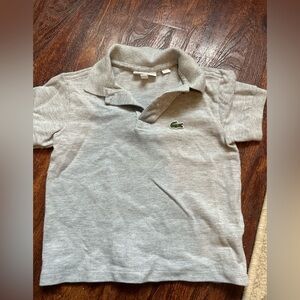 Lacoste Polo Kids Size 4 Some Staining